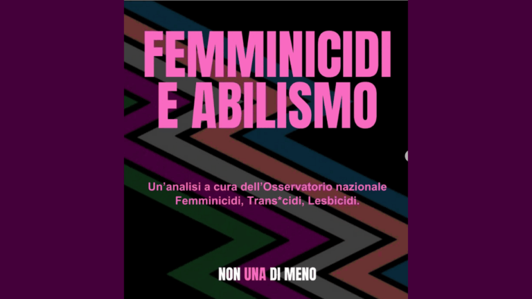 FEMMINICIDI E ABILISMO